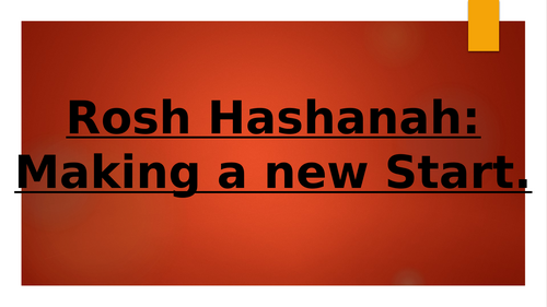 Rosh Hashanah