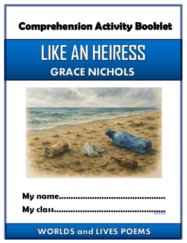 Like An Heiress - Comprehension Activities Booklet!