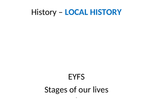 Editable History Primary Unit Plans EYFS -Y6