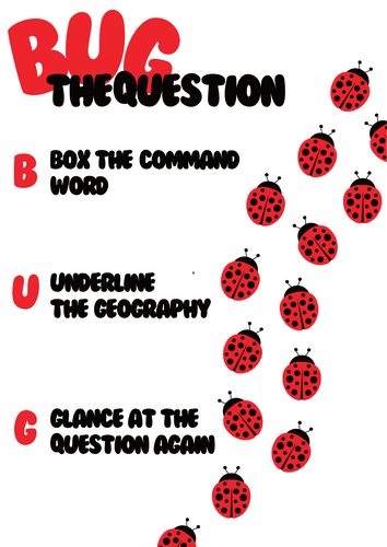 BUG the question poster geography