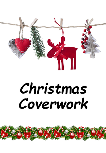 Christmas music coverwork booklet