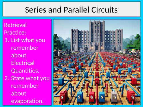 Series Parallel Circuits IGCSE Physics