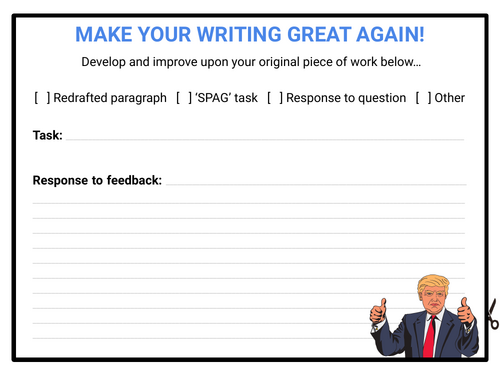 Make Your Writing Great Again!