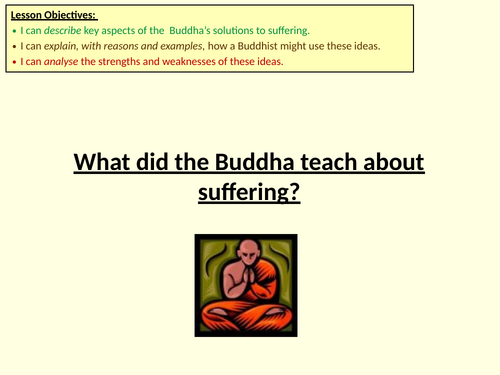 Buddhism - Suffering (Four Noble Truths & Eightfold Path)