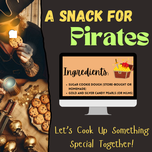 Talk Like a Pirate Day Recipe for Kids to Cook: Pirate Cookies