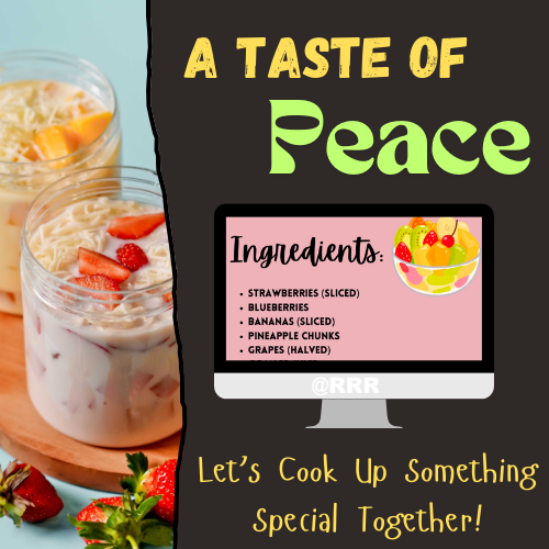 International Day of Peace Recipe to make with Kids: Cooking Corner & Healthy FUN!