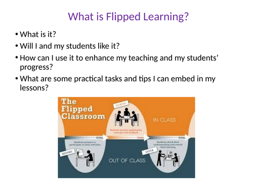 Flipped Learning (CPD)/Professional Development for Staff