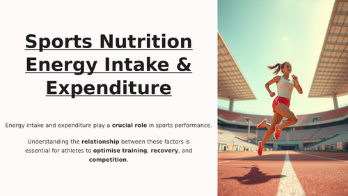 NCFE Level 3 - Sports Nutrition