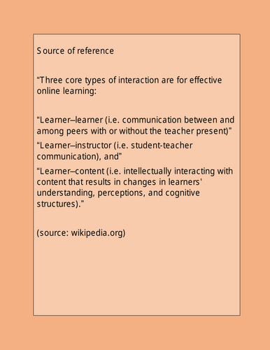 Source of reference_online learning