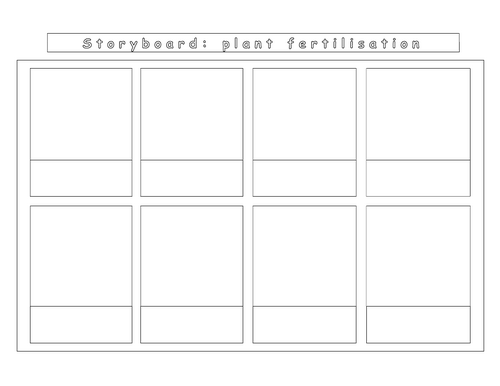 Year 8 - Reproduction - L3 Ferilisation in plants (Worksheet)