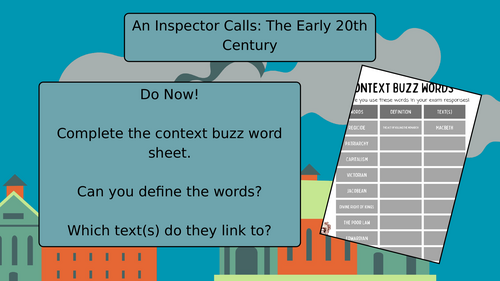 An Inspector Calls Revision and Exam Prep Lessons