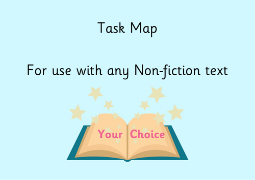 Task Map for any non-fiction text