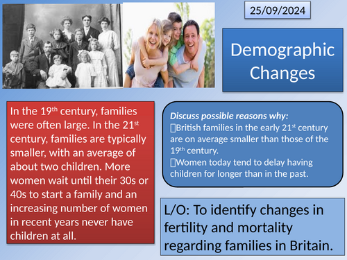 Families and Households - Demography