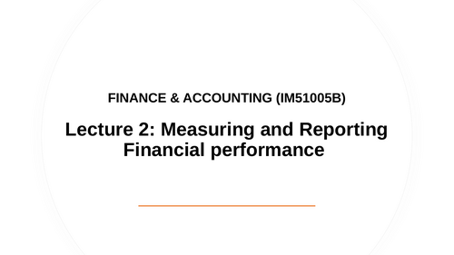 Income statement