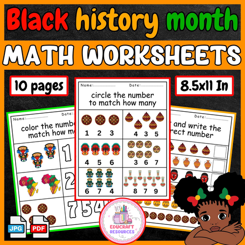 Black History Month Math Activities | Black History Digital Resources & Lessons