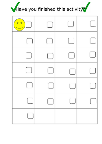 Have you finished this activity? Checkpoint