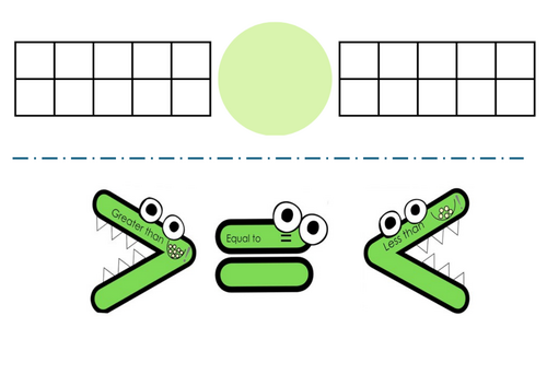 Ten Frame Compare