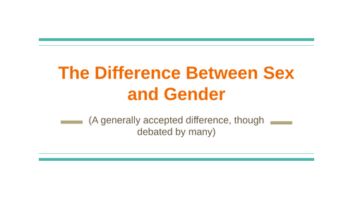 Understanding Gender