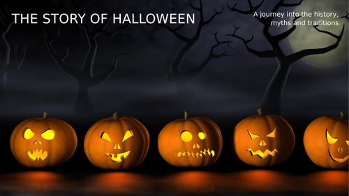 The story of Halloween (Powerpoint)