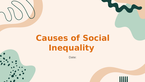 Social Inequality  Meaning , Types  and Causes of Inequality