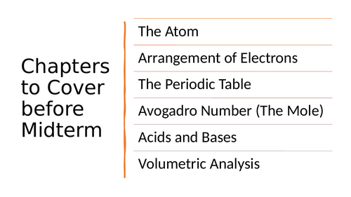 The Atom Leaving Certificate Chemistry