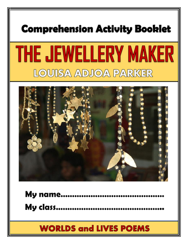 The Jewellery Maker - Comprehension Activities Booklet!