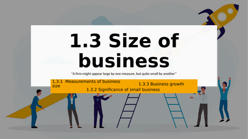 AS Business - 1.3 Size of business (Year 1)