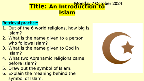 AQA GCSE Short Course - Islamic Beliefs