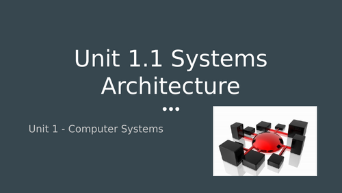 Systems Architecture PPT Pack