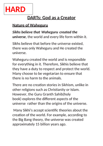 Introduction to key Sikh beliefs