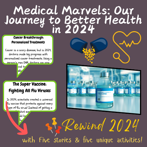 Medical Marvels: How We Got Healthier in 2024: Rewind, Interactive Workbook