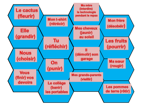 Verbes -ir at the present tense various exercises