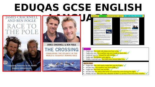 Questions 5 & 6 EDUQAS Paper 2 reading exam (with video) - GCSE English Language