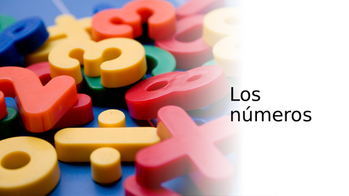 Spanish: Los numeros 0-31