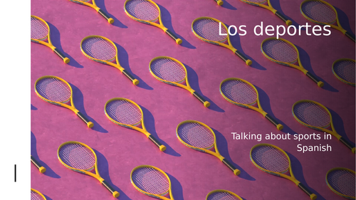 KS3 Spanish: los deportes ppt