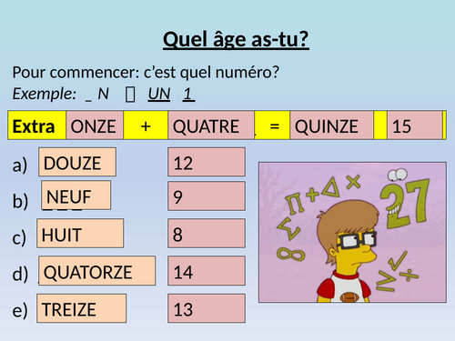 Quel âge as-tu?