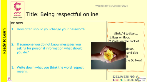 Being respectful online