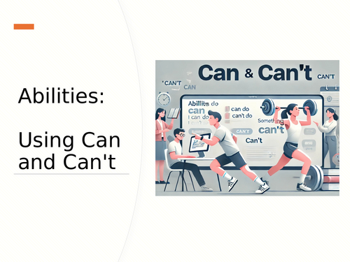 What Can You Do? Exploring Abilities with 'Can' and 'Can't