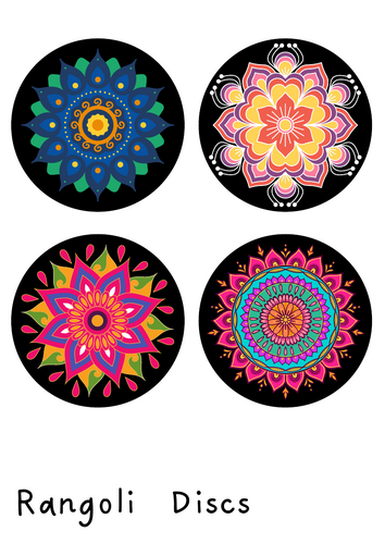 Rangoli Pattern Loose Parts - Resource Pack