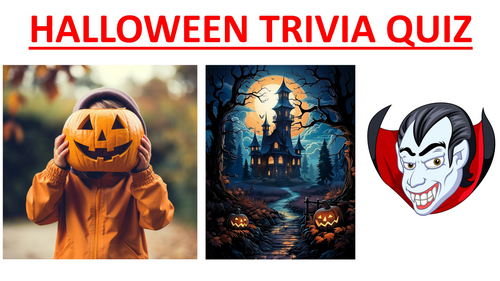 2024 HALLOWEEN TRIVIA QUIZ!