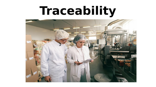 Food Traceability