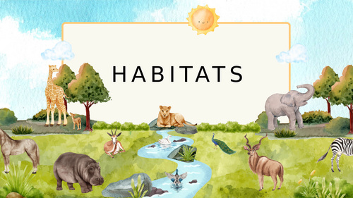 Habitats Lesson