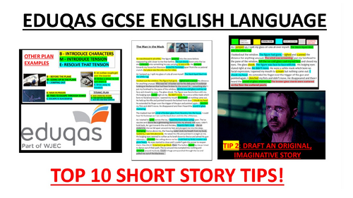 TOP  10 TIPS: EDUQAS SHORT STORY - GCSE ENGLISH LANGUAGE