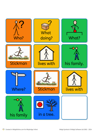 Stickman colourful semantics