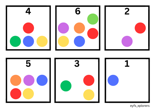 Pom pom Numbers - Maths