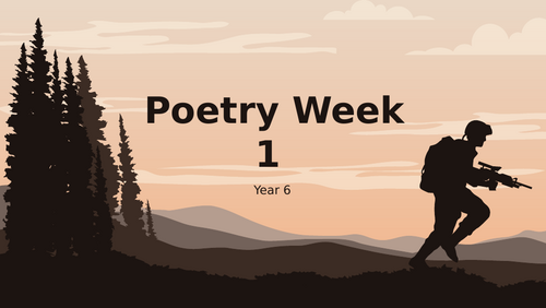 Poetry - 1 Week 5 Lesson - War