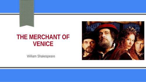 Merchant of Venice Full Notes Scene by Scene