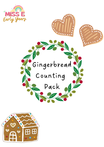 Gingerbread Counting Bumper Pack