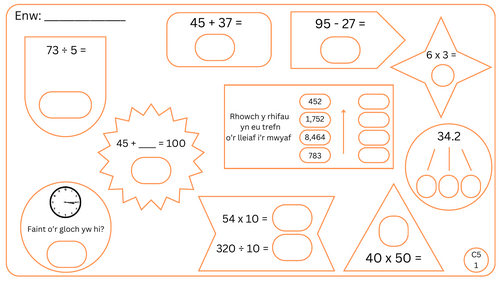 Profion Mathemateg - Cam 5