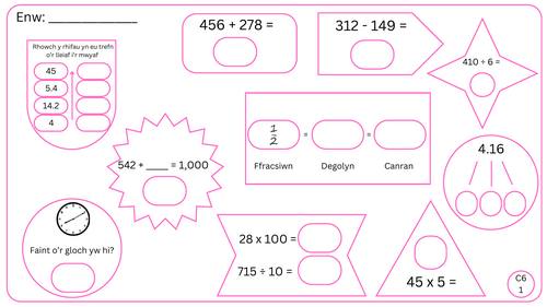 Profion Mathemateg - Cam 6